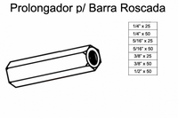 Barra Roscada com Porca Preço Lapa - Barra Roscada Trapezoidal